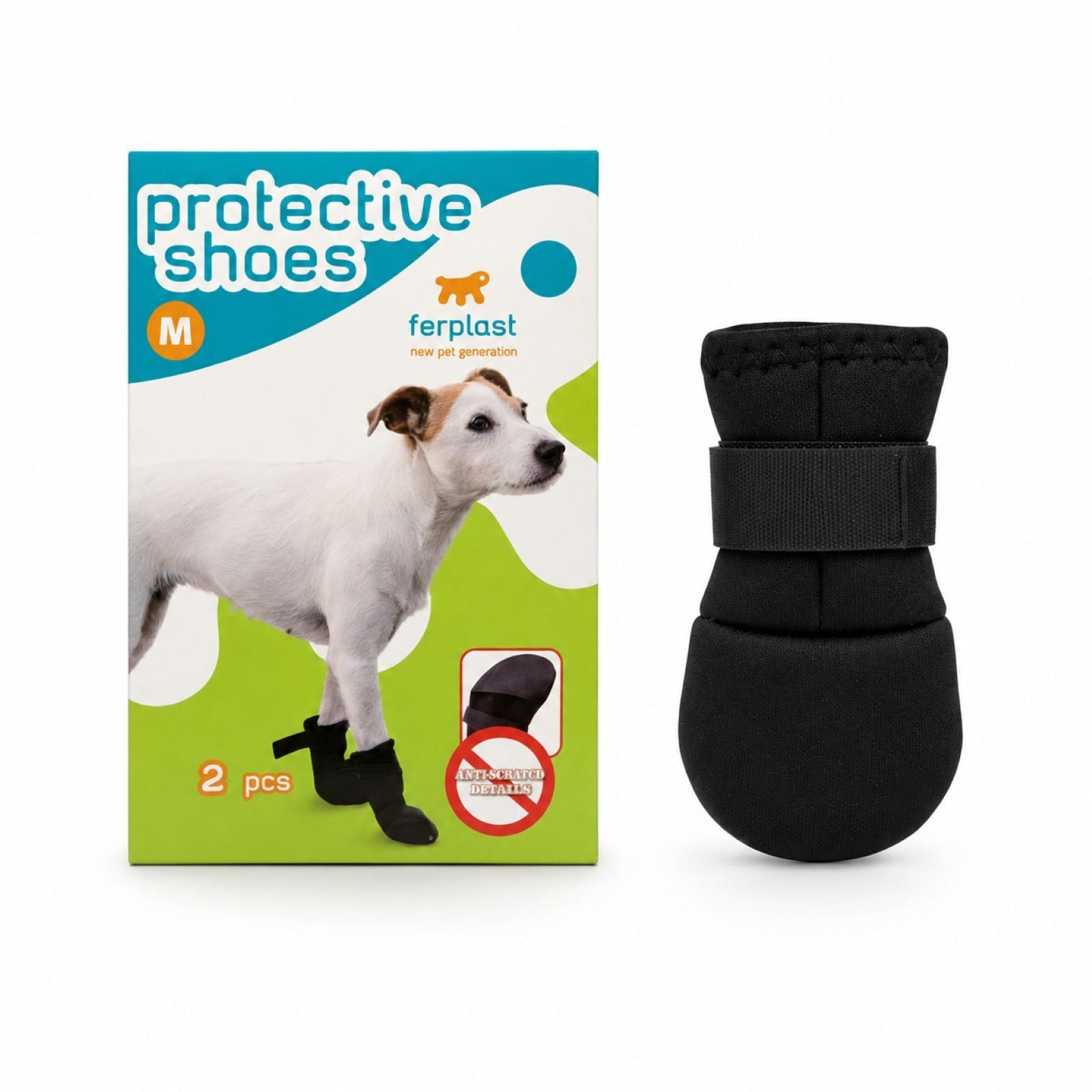 dog protective shoes medium sized - anti slip