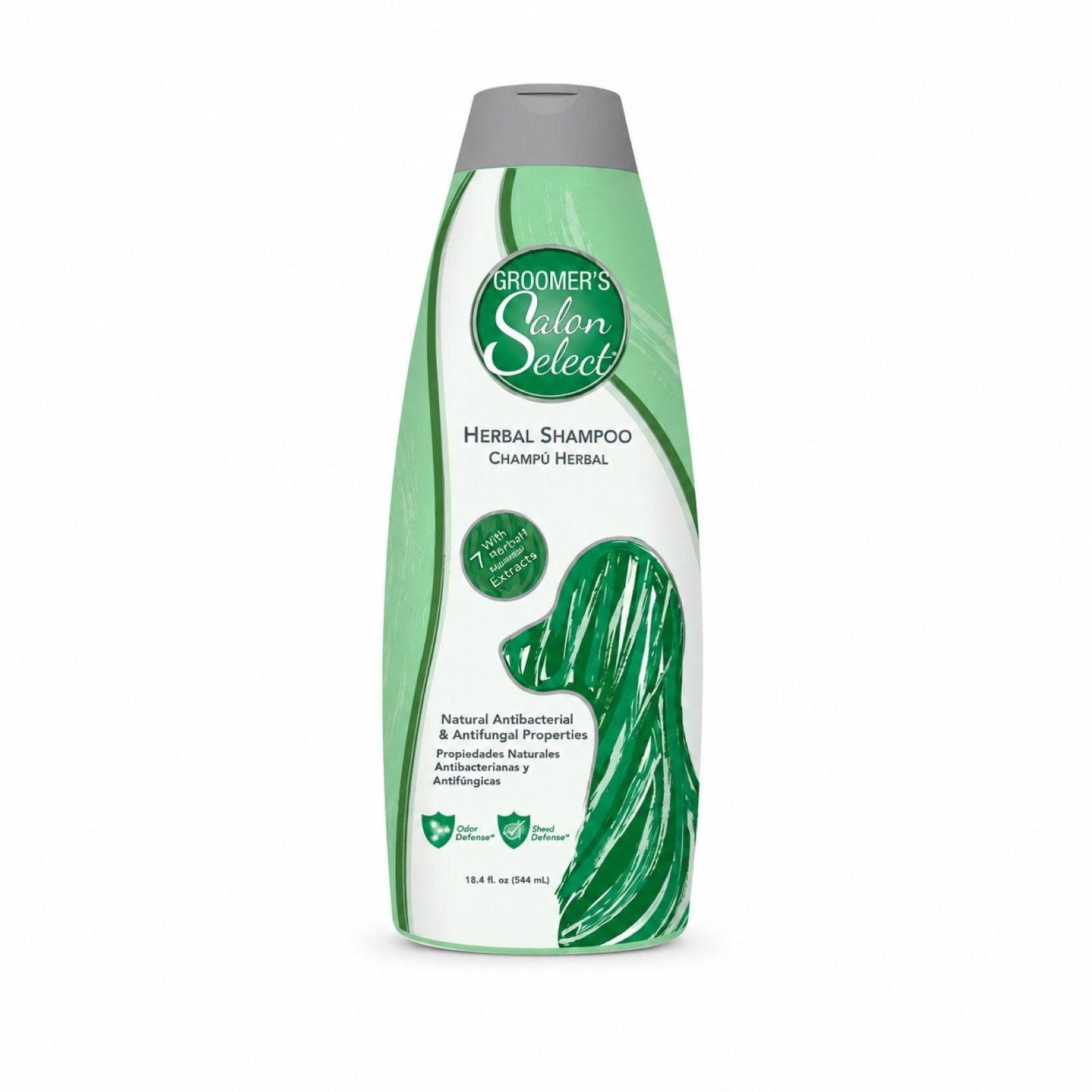Bottle of Groomer’s Salon Select Herbal Shampoo – 544ml