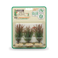 Packaged Aqua-Plant Foregrounder aquarium plant set in clear blister packaging with a green-bordered backing card, showing three small artificial foreground plants on a white background