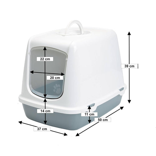 Covered Cat Litter Box