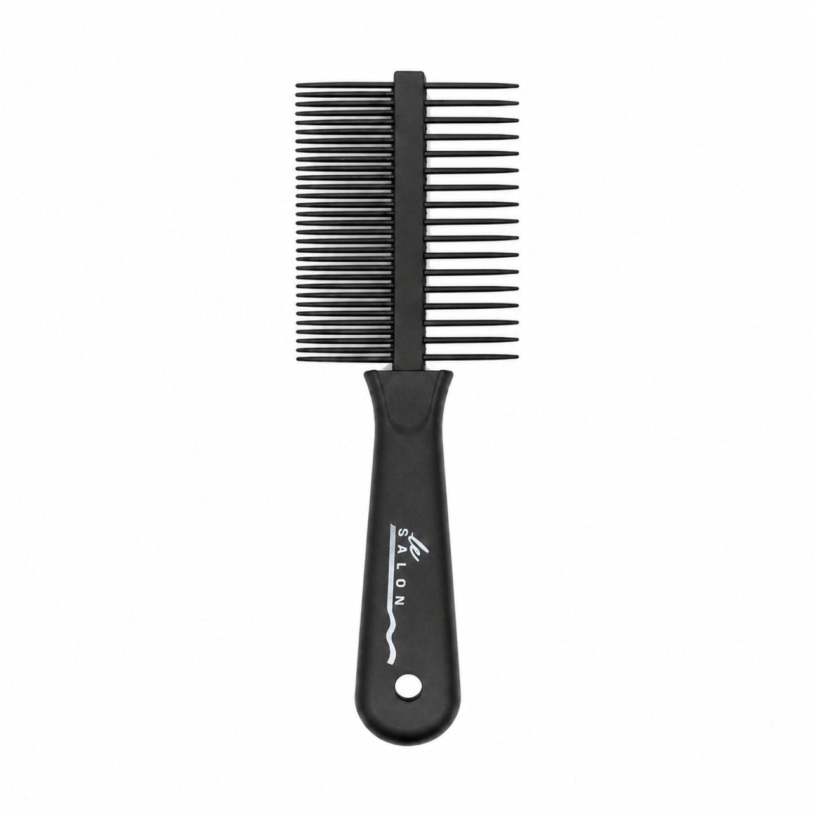 Pet grooming comb with packaging featuring the brand 'Le Salon' on a white background.